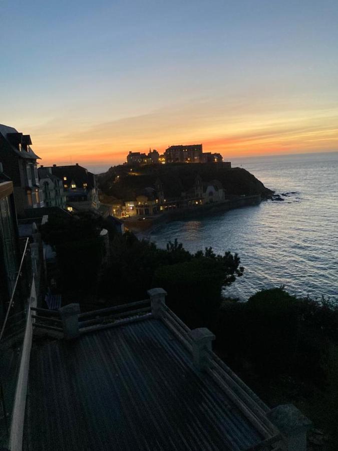 Les Roches Grises, Luxueuse Villa Face Mer, 4Etoiles, Spa Et Jardin Panoramique, Societe La Clef Decamp Granville Eksteriør billede