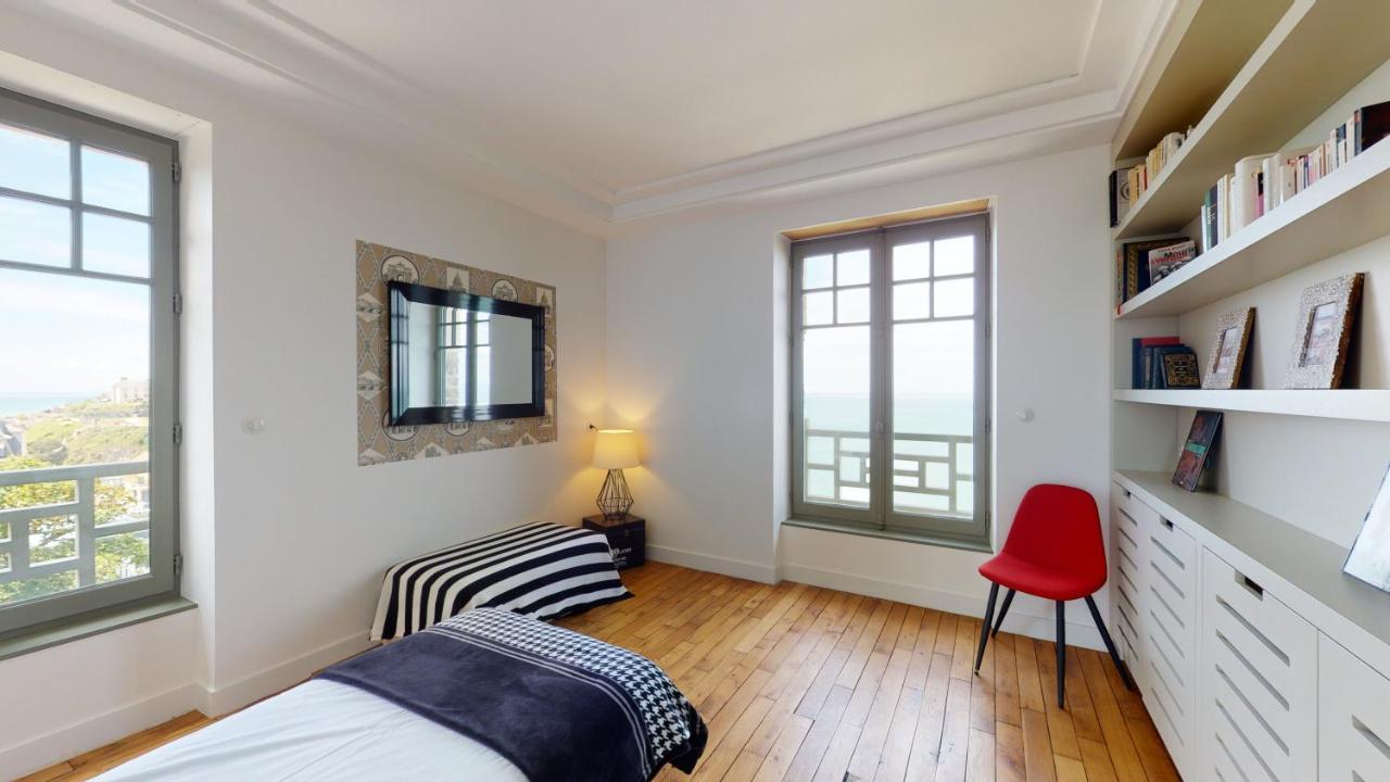 Les Roches Grises, Luxueuse Villa Face Mer, 4Etoiles, Spa Et Jardin Panoramique, Societe La Clef Decamp Granville Eksteriør billede