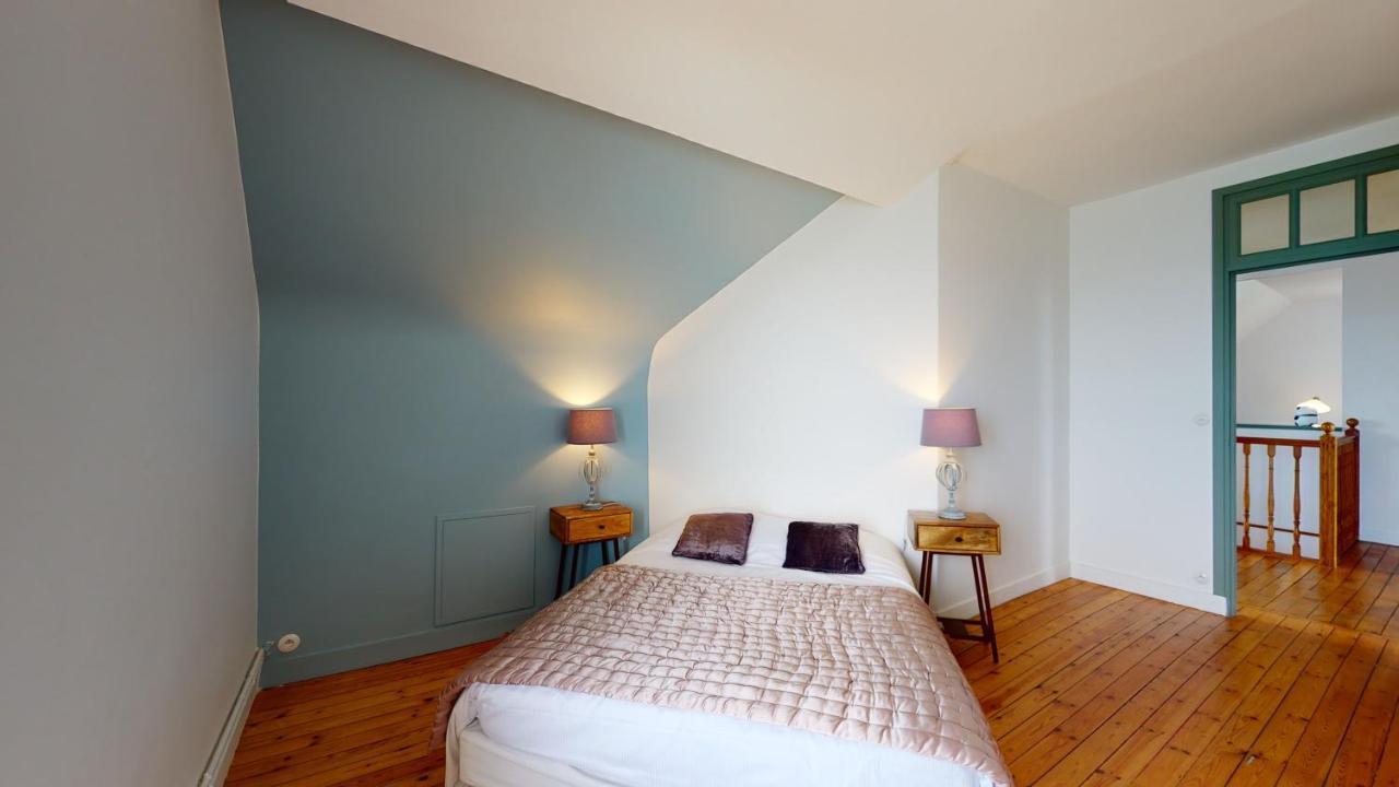 Les Roches Grises, Luxueuse Villa Face Mer, 4Etoiles, Spa Et Jardin Panoramique, Societe La Clef Decamp Granville Eksteriør billede