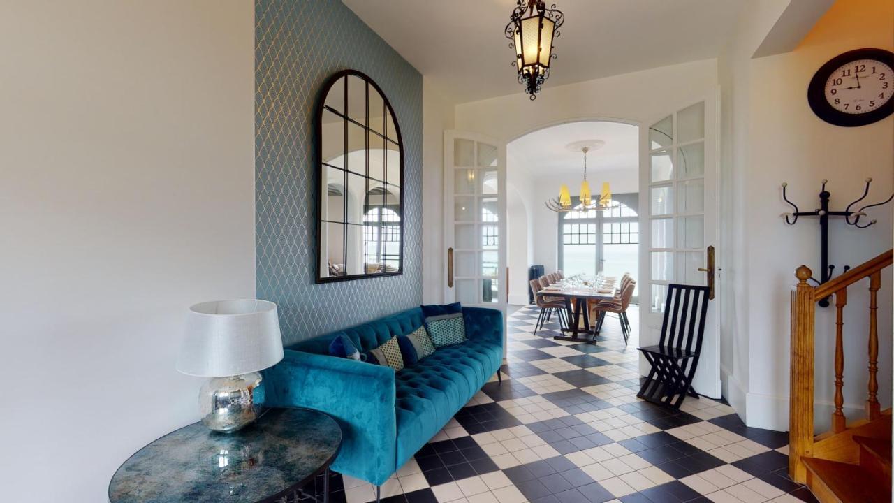 Les Roches Grises, Luxueuse Villa Face Mer, 4Etoiles, Spa Et Jardin Panoramique, Societe La Clef Decamp Granville Eksteriør billede
