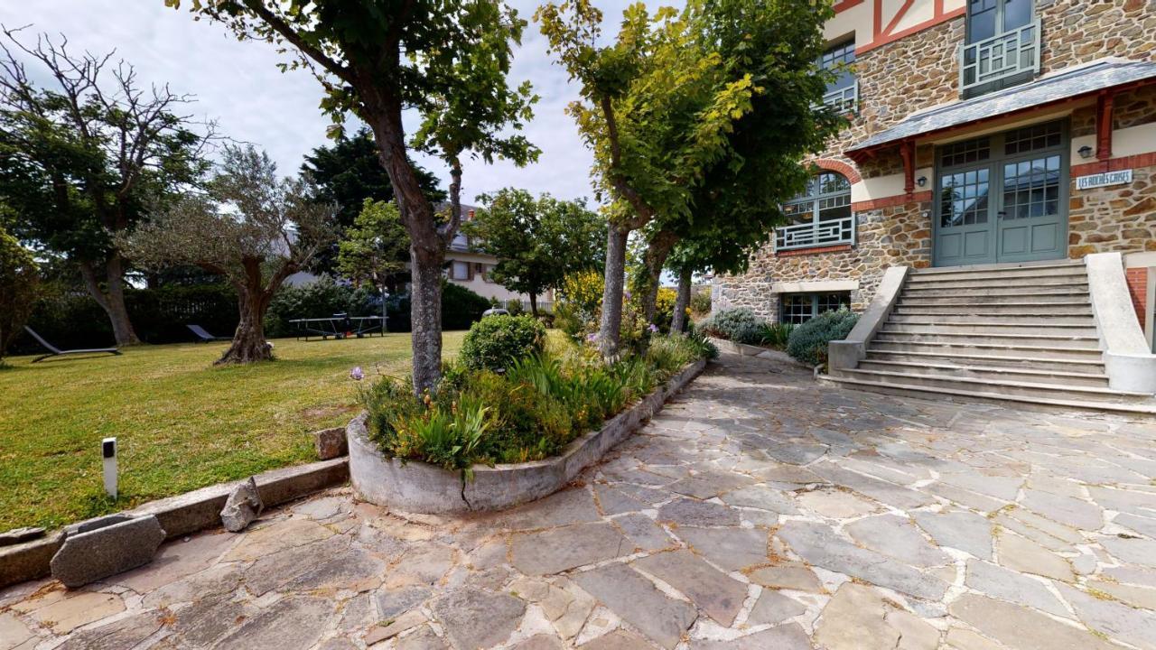 Les Roches Grises, Luxueuse Villa Face Mer, 4Etoiles, Spa Et Jardin Panoramique, Societe La Clef Decamp Granville Eksteriør billede