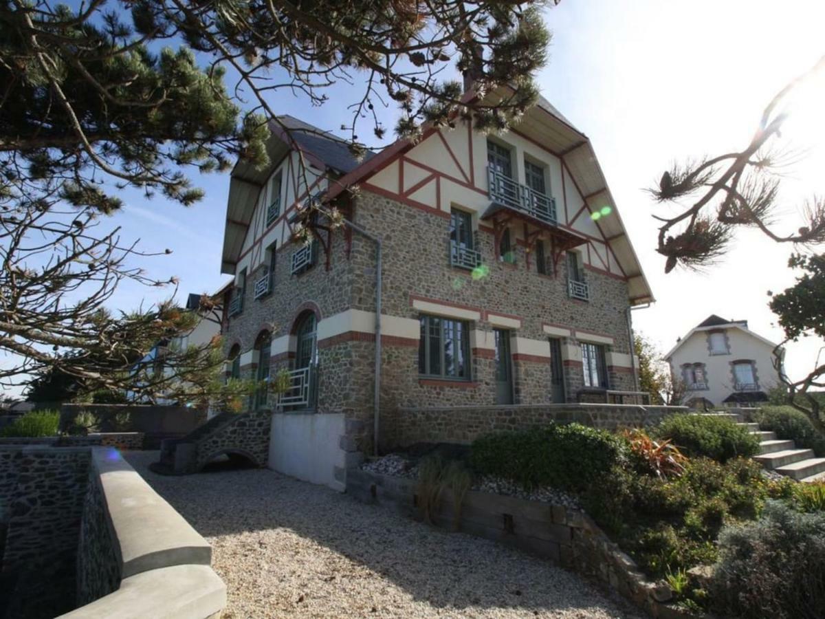 Les Roches Grises, Luxueuse Villa Face Mer, 4Etoiles, Spa Et Jardin Panoramique, Societe La Clef Decamp Granville Eksteriør billede